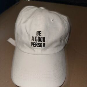 Be A Good Person white atrapbsk